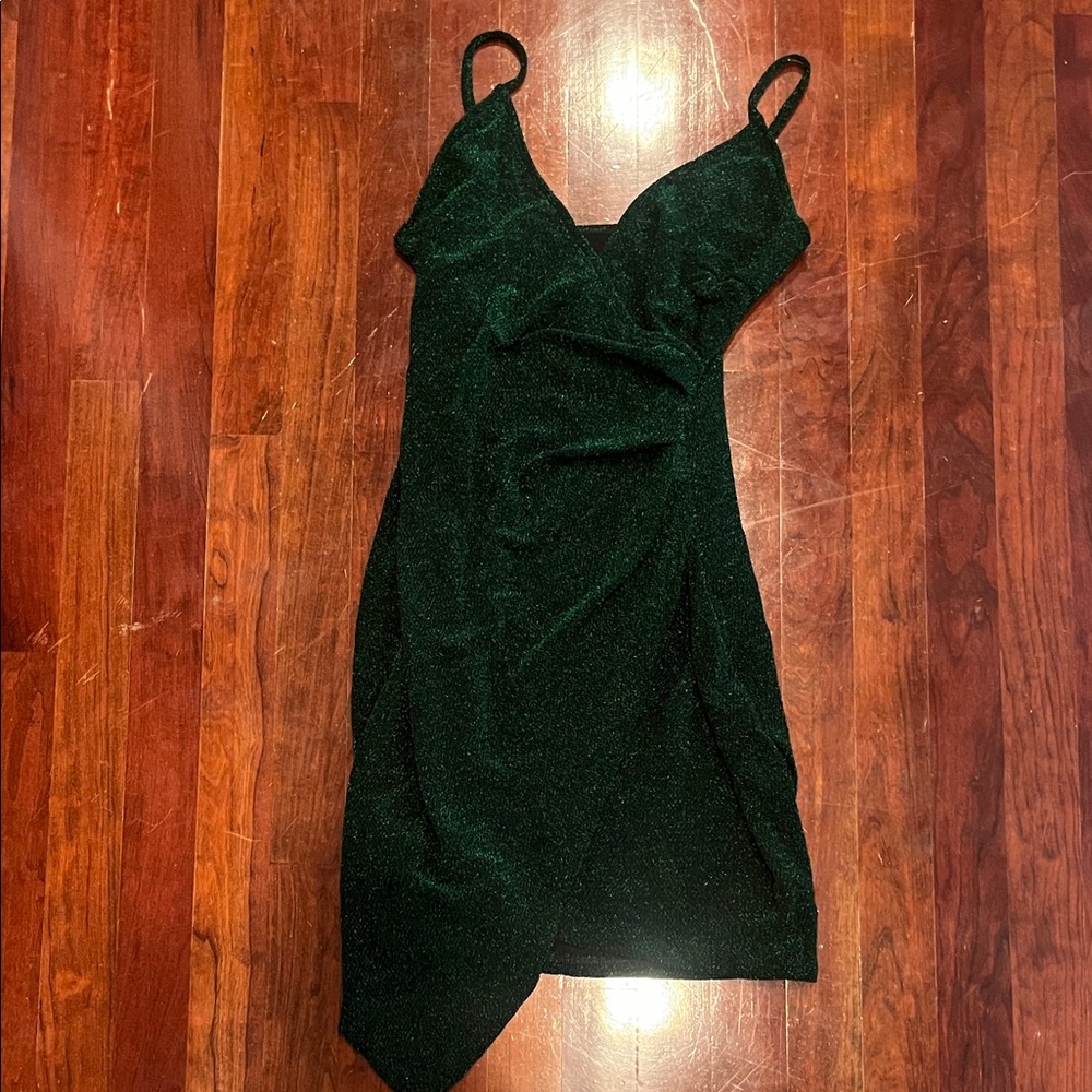Green Sparkling Dress